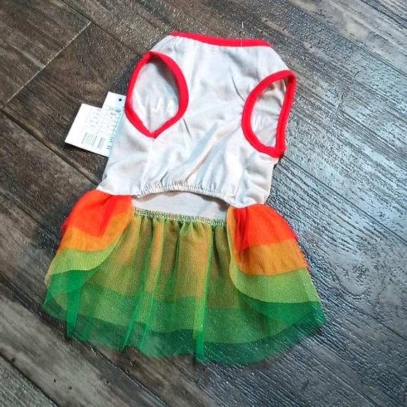 2pc Set, WE ARE ALL HUMAN Pet Bandana and Pet Dress for Feline or Canine - Picture 4 of 6